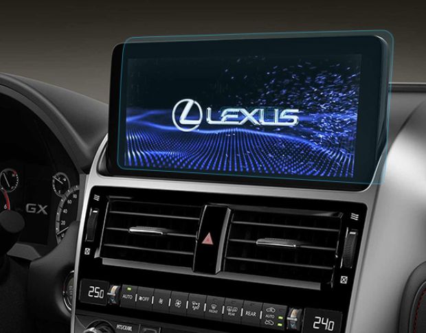 Защитное стекло Pixsel на монитор LEXUS GX - 11.9“ 2022 - (гибридное глянец)