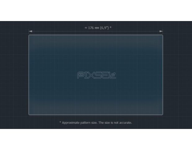 Захисне скло Pixsel на монітор LEXUS GX - 8.1“ 2019 - 2021 (гібридне глянець)