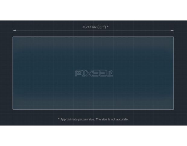 Захисне скло Pixsel на монітор LEXUS IS - 10.5“ 2013 - 2016 (гібридне глянець)