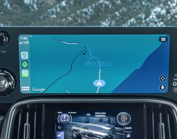 Захисне скло Pixsel на монітор LEXUS LX - 17.2“ 2021 - (гібридне мат)