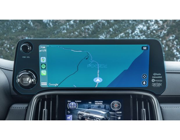 Захисне скло Pixsel на монітор LEXUS LX - 17.2“ 2021 - (гібридне мат)