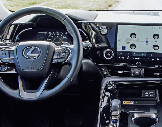 Захисне скло Pixsel на монітор LEXUS NX - 10.8“ 2022 - (гібридне глянець)