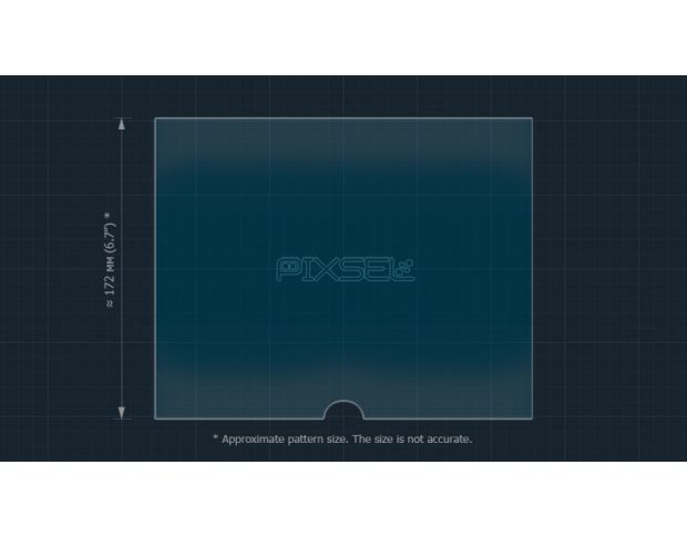 Захисне скло Pixsel на монітор LEXUS NX - 10.8“ 2022 - (гібридне глянець)