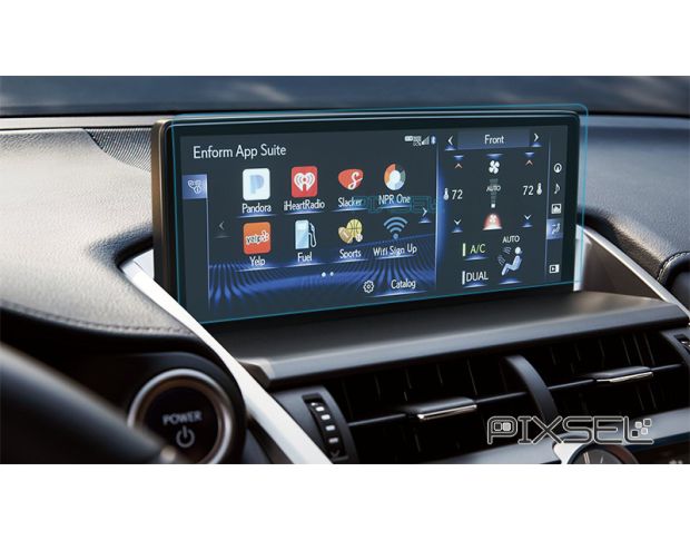 Захисне скло Pixsel на монітор LEXUS NX - 11.3“ 2018 - 2021 (гібридне мат)