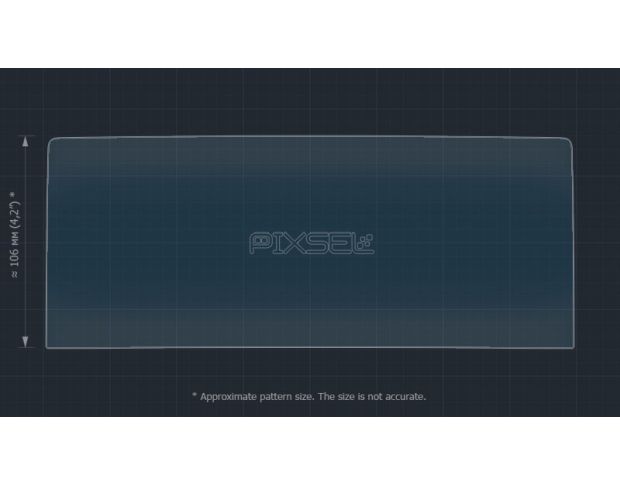 Захисне скло Pixsel на монітор LEXUS NX - 11.3“ 2018 - 2021 (гібридне мат)