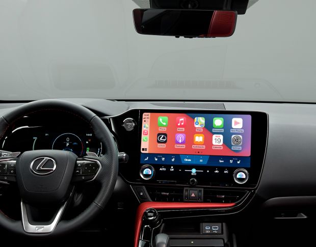 Захисне скло Pixsel на монітор LEXUS NX - 16.2“ 2022 - (гібридне мат)