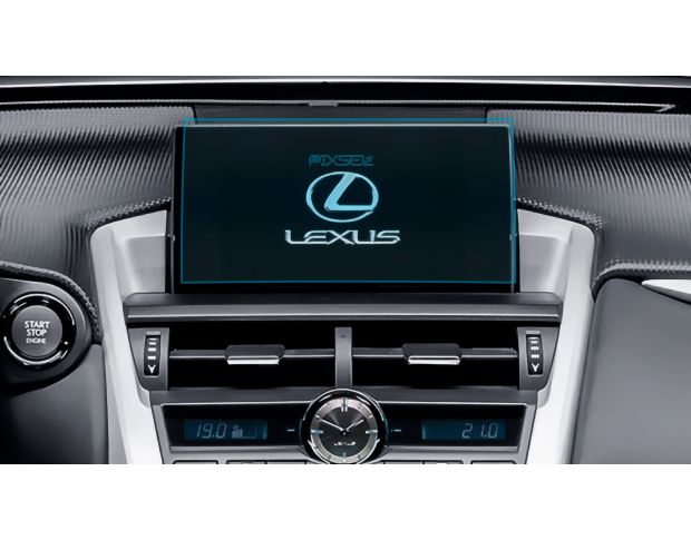 Защитное стекло Pixsel на монитор LEXUS NX - 9.2“ 2014 - 2017 (гибридное мат)