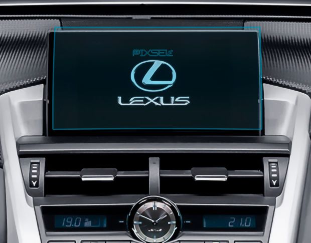 Защитное стекло Pixsel на монитор LEXUS NX - 9.2“ 2014 - 2017 (гибридное мат)