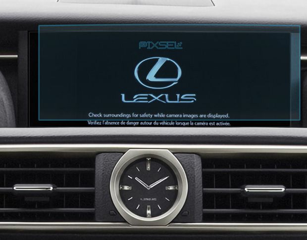Захисне скло Pixsel на монітор LEXUS RC - 10.6“ 2018 - (гібридне мат)