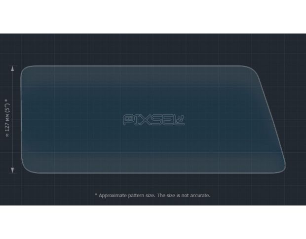 Захисне скло Pixsel на монітор LEXUS RX - 13.3“ 2016 - 2019 (гібридне глянець)