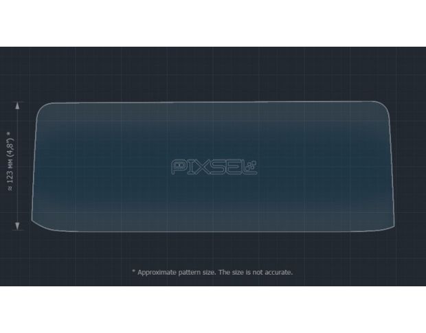 Захисне скло Pixsel на монітор LEXUS RX - 14.4“ 2020 - 2022 (гібридне глянець)