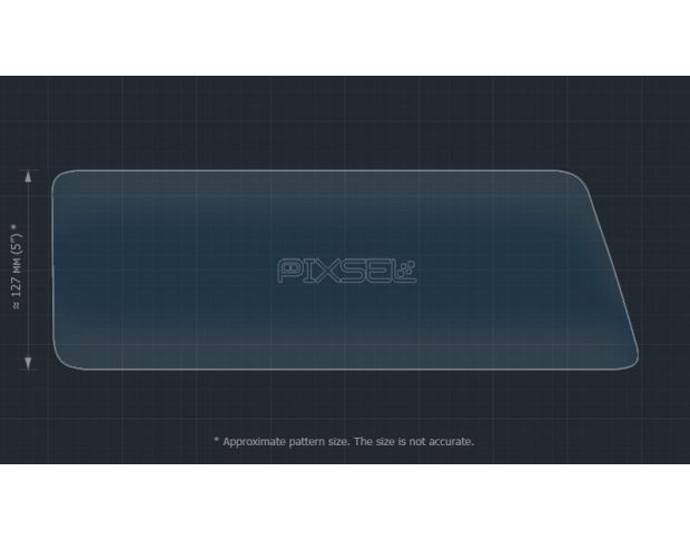 Захисне скло Pixsel на монітор LEXUS RX - 15.6“ 2016 - 2019 (гібридне глянець)