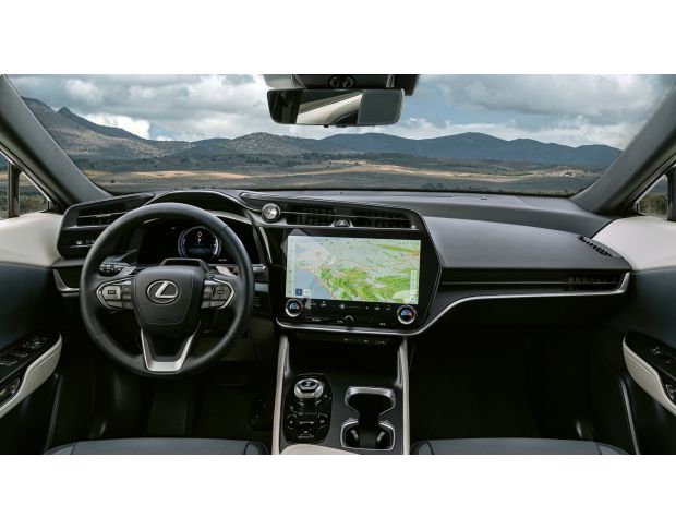 Защитное стекло Pixsel на монитор LEXUS RZ - 16.3“ 2023 - (гибридное глянец)