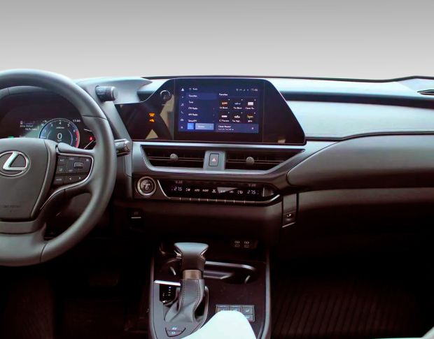 Защитное стекло Pixsel на монитор LEXUS UX - 9.3“ 2021 - (гибридное глянец)