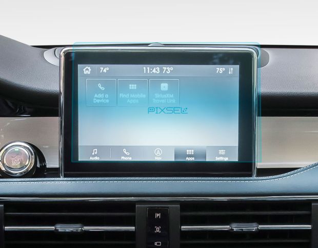 Захисне скло Pixsel на монітор LINCOLN CORSAIR - 9.5“ 2020 - 2022 (гібридне глянець)
