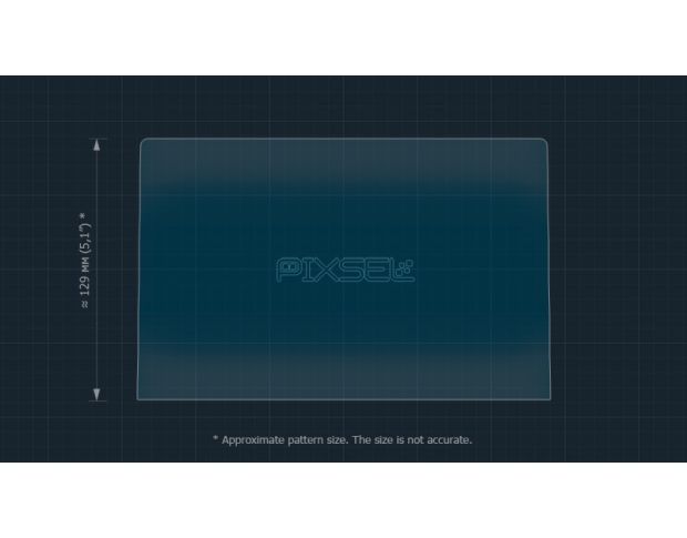 Защитное стекло Pixsel на монитор LINCOLN CORSAIR - 9.5“ 2020 - 2022 (гибридное мат)