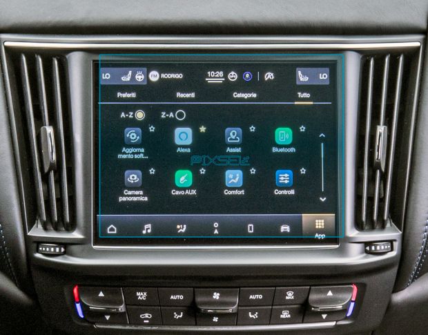 Захисне скло Pixsel на монітор MASERATI LEVANTE - 8.5“ 2020 - (гібридне мат)