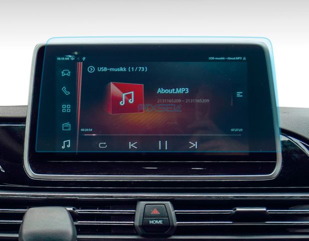 Захисне скло Pixsel на монітор MAXUS EDELIVER 9 - 12.6“ 2021 - (гібридне мат)