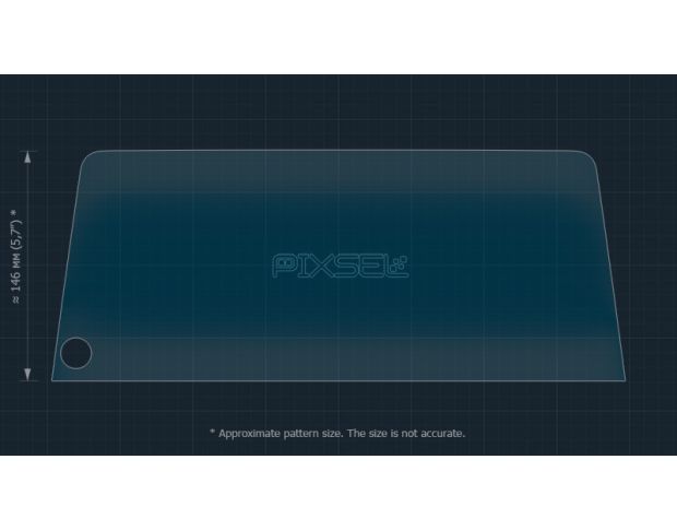 Захисне скло Pixsel на монітор MAXUS EUNIQ 5 - 15.3“ 2022 - (гібридне мат)