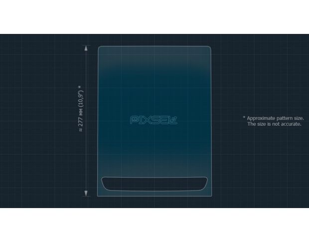 Защитное стекло Pixsel на монитор MAXUS EUNIQ 6 - 13.7“ 2020 - (гибридное глянец)