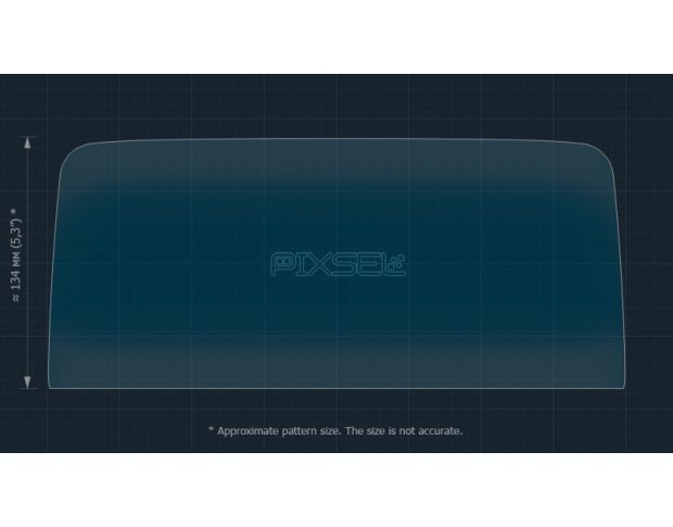 Захисне скло Pixsel на монітор MAXUS T90 - 13.2“ 2022 - (гібридне глянець)