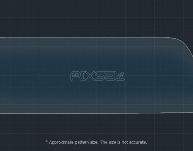 Захисне скло Pixsel на монітор MAZDA 3 - 13“ 2019 - 2023 (гібридне глянець)