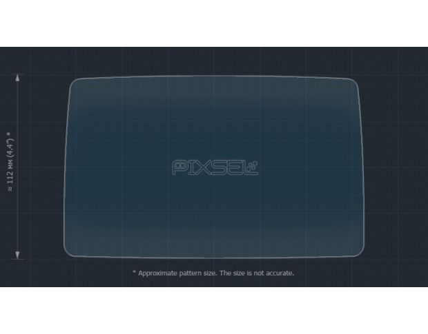Захисне скло Pixsel на монітор MAZDA 3 - 8.4“ 2013 - 2015 (гібридне глянець)