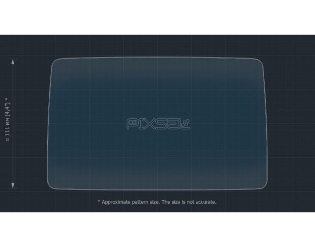 Защитное стекло Pixsel на монитор MAZDA CX-3 - 8.4“ 2015 - (гибридное глянец)