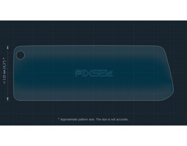 Защитное стекло Pixsel на монитор MAZDA CX-30 - 13.1“ 2023 - (гибридное глянец)