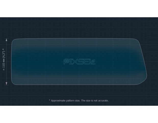 Защитное стекло Pixsel на монитор MAZDA CX-30 - 13.2“ 2023 - (гибридное мат)