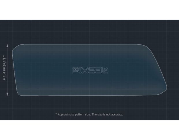 Захисне скло Pixsel на монітор MAZDA CX-30 - 13“ 2018 - 2023 (гібридне глянець)