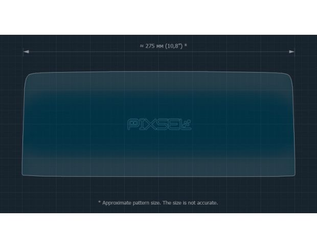 Защитное стекло Pixsel на монитор MAZDA CX-5 - 11.6“ 2020 - (гибридное мат)