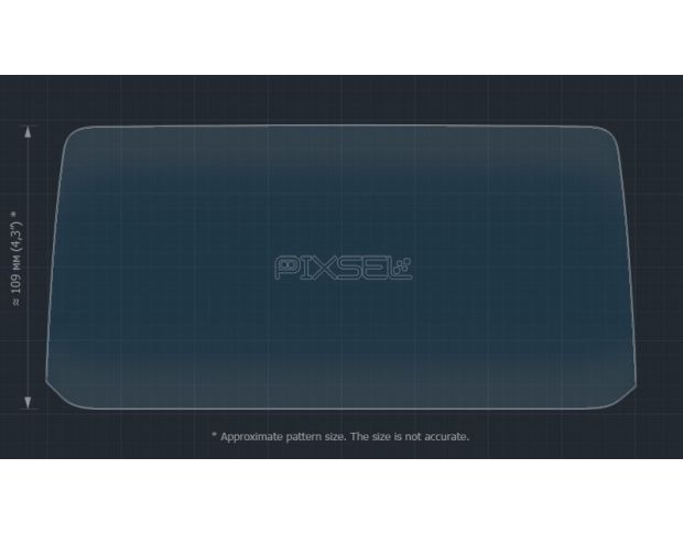Захисне скло Pixsel на монітор MAZDA CX-5 - 9.9“ 2018 - 2019 (гібридне глянець)