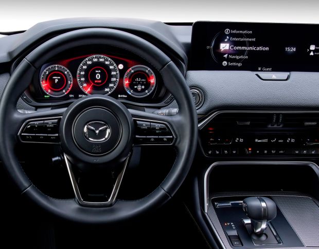 Захисне скло Pixsel на монітор MAZDA CX-60 - 14.9“ 2022 - (гібридне глянець)