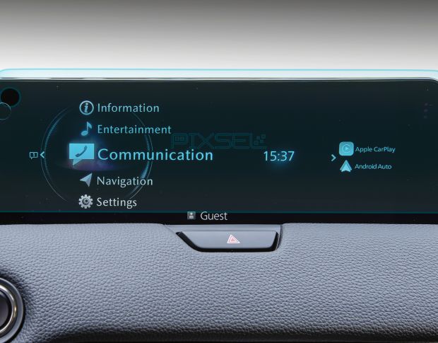 Защитное стекло Pixsel на монитор MAZDA CX-70 - 14.9“ 2024 - (гибридное мат)