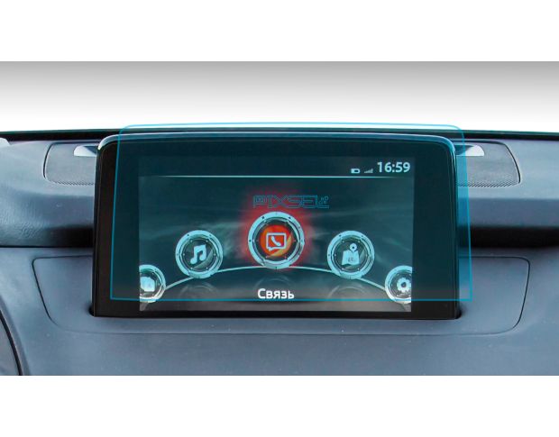 Захисне скло Pixsel на монітор MAZDA CX-9 - 10“ 2016 - 2019 (гібридне глянець)