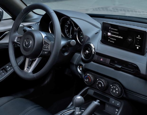 Захисне скло Pixsel на монітор MAZDA MX-5 - 9.7“ 2024 (гібридне глянець)
