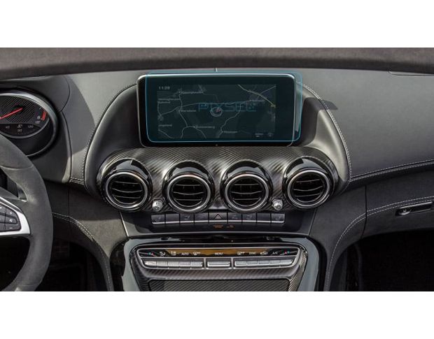 Защитное стекло Pixsel на монитор MERCEDES BENZ AMG GT 2 DOORS - 12.1“ 2015 - 2018 (гибридное глянец)