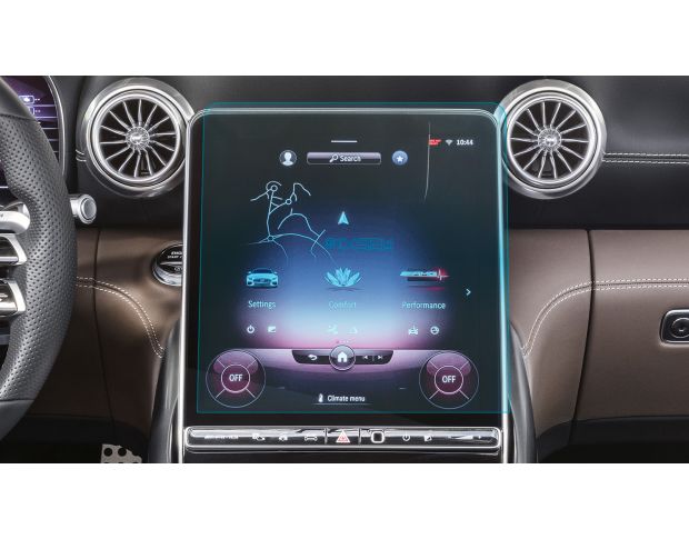 Защитное стекло Pixsel на монитор MERCEDES BENZ AMG GT 2 DOORS - 13.5“ 2023 - (гибридное глянец)