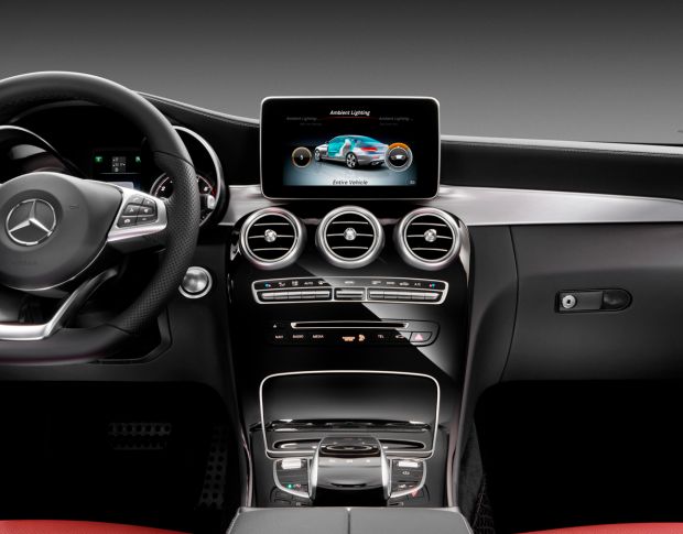 Захисне скло Pixsel на монітор MERCEDES BENZ C-CLASS - 11“ 2015 - 2017 (гібридне мат)