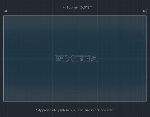 Захисне скло Pixsel на монітор MERCEDES BENZ CLA-CLASS - 6.9“ 2013 - 2016 (гібридне мат)
