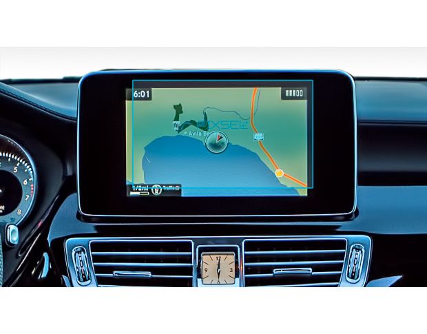 Захисне скло Pixsel на монітор MERCEDES BENZ CLS-CLASS - 6.9“ 2015 - 2018 (гібридне глянець)