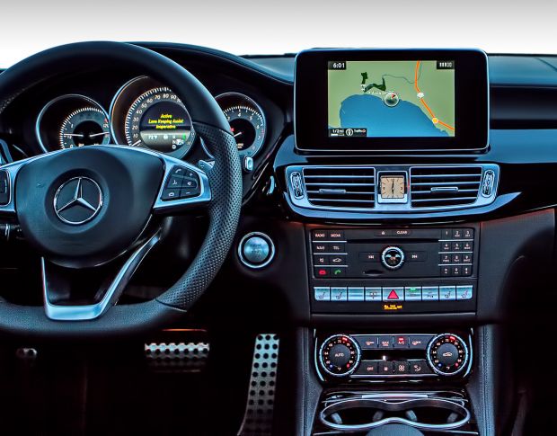 Захисне скло Pixsel на монітор MERCEDES BENZ CLS-CLASS - 6.9“ 2015 - 2018 (гібридне глянець)