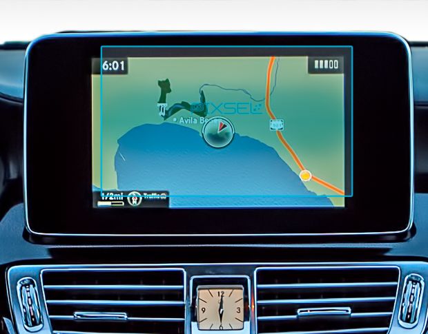 Захисне скло Pixsel на монітор MERCEDES BENZ CLS-CLASS - 6.9“ 2015 - 2018 (гібридне глянець)