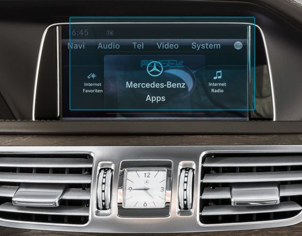 Захисне скло Pixsel на монітор MERCEDES BENZ E-CLASS - 6.8“ 2013 - 2016 (гібридне мат)