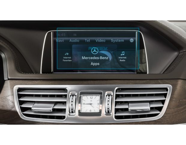 Захисне скло Pixsel на монітор MERCEDES BENZ E-CLASS - 6.8“ 2013 - 2016 (гібридне мат)