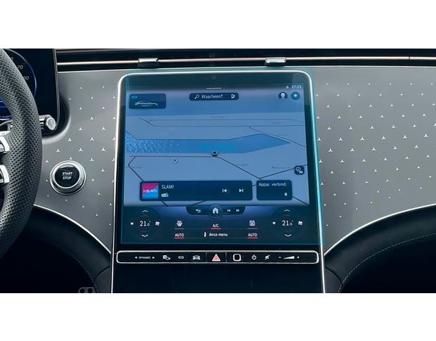 Защитное стекло Pixsel на монитор MERCEDES BENZ EQE - 14“ 2022 - (гибридное мат)