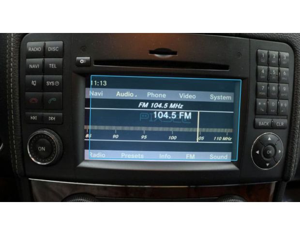 Захисне скло Pixsel на монітор MERCEDES BENZ GL-CLASS - 5.6“ 2006 - 2011 (гібридне глянець)