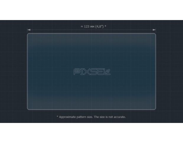 Захисне скло Pixsel на монітор MERCEDES BENZ GL-CLASS - 5.6“ 2006 - 2011 (гібридне мат)