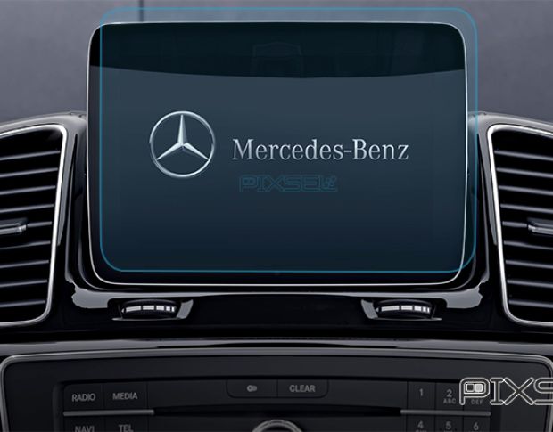 Захисне скло Pixsel на монітор MERCEDES BENZ GLE-CLASS - 9.8“ 2015 - 2018 (гібридне мат)